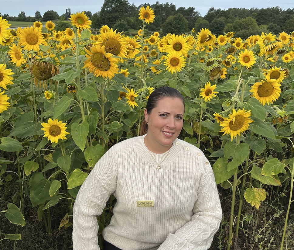 Porträtt av Sandra Elvingsson